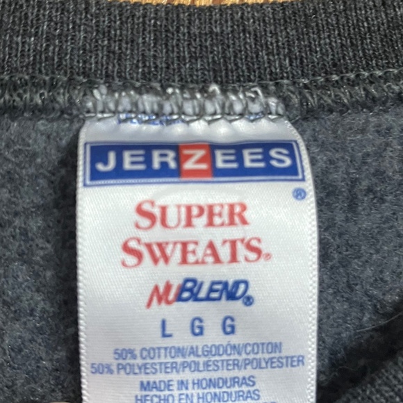Jerzees Women’s Black & Gray “Notorious” Image Graphic Sweatshirt Sz-L - Picture 3 of 5